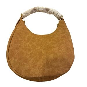 Fourth Studio Faux Suede Crescent Bag NEW